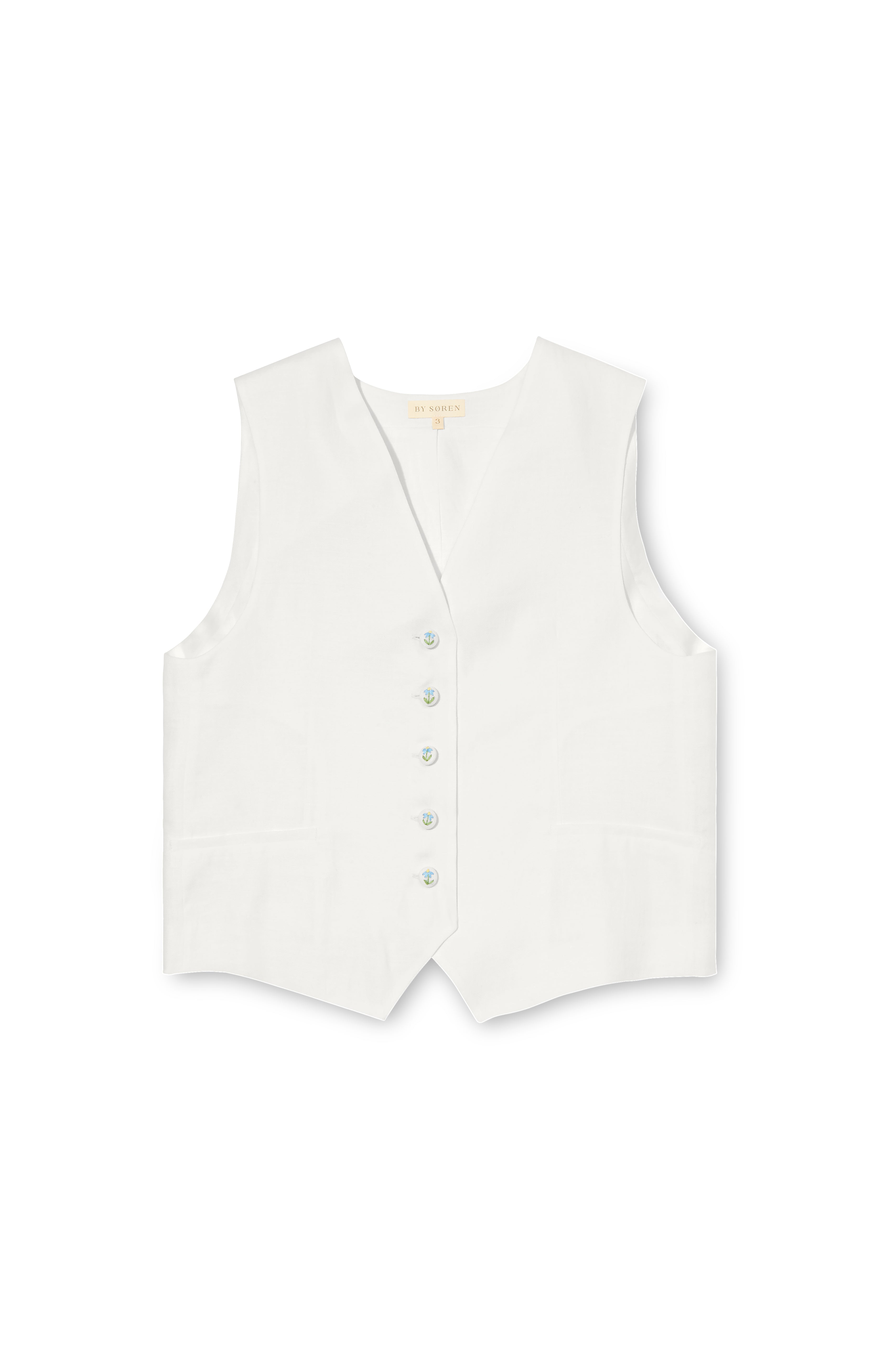 Alma Waistcoat - Off White