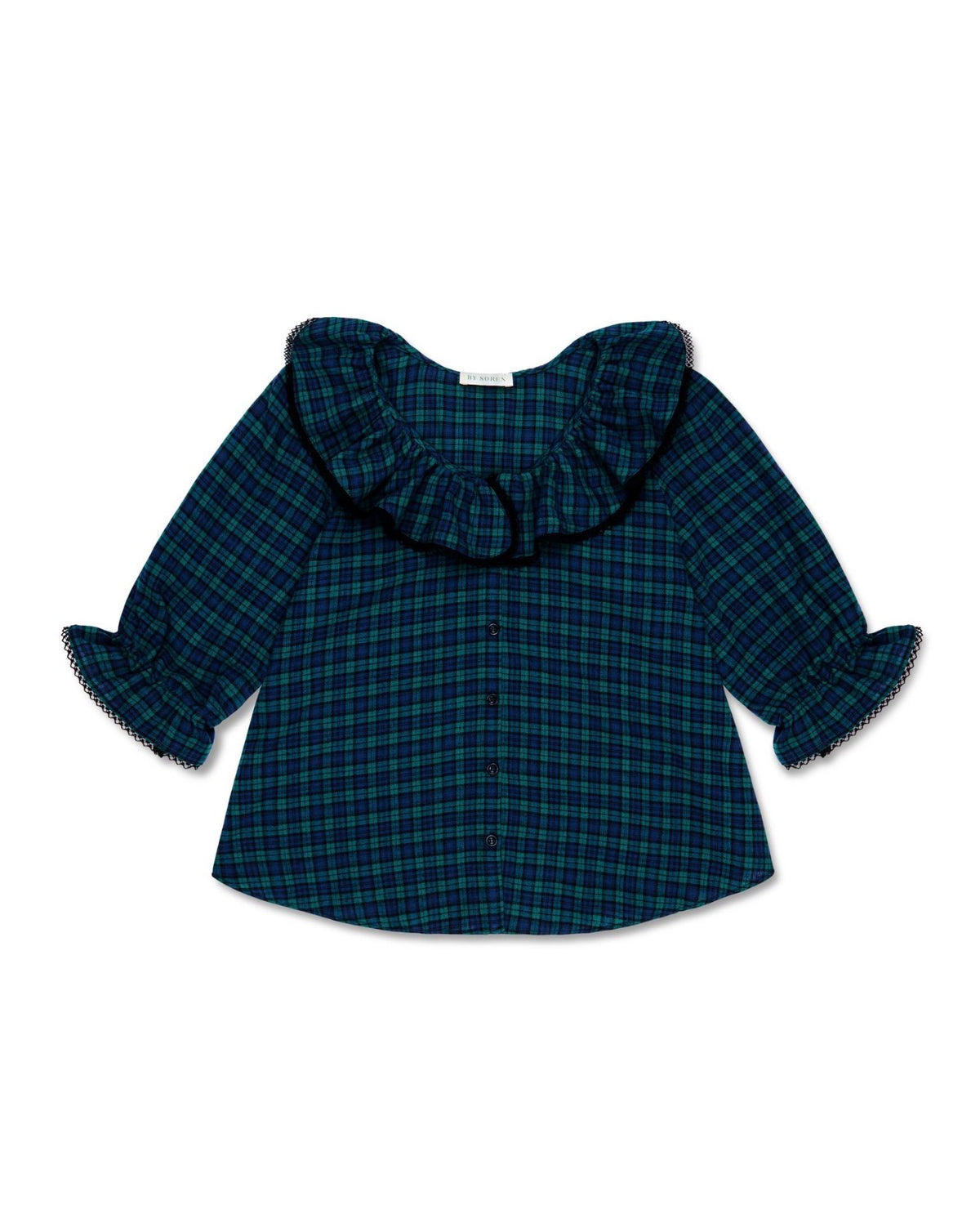Matilda Tartan Blouse - Aster