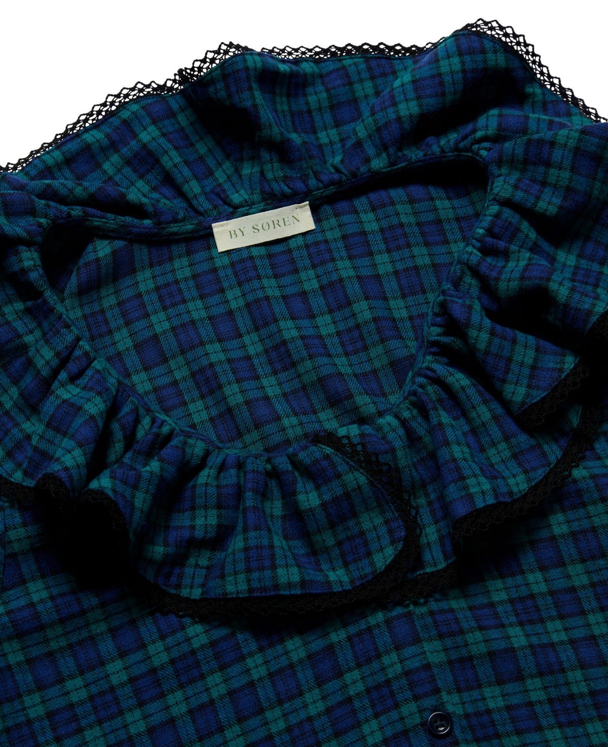 Matilda Tartan Blouse - Aster