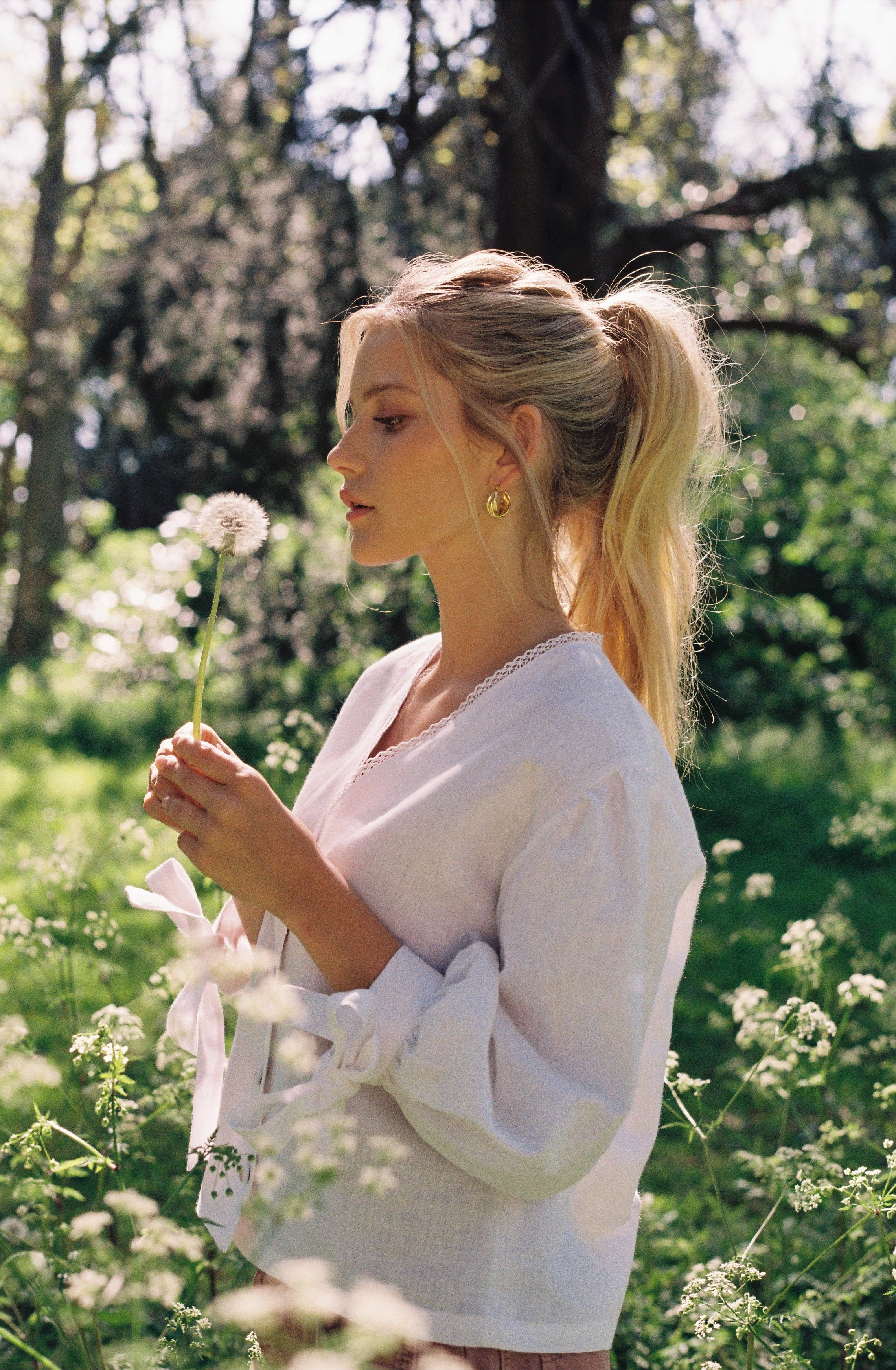 Ebba Blouse - Soft White