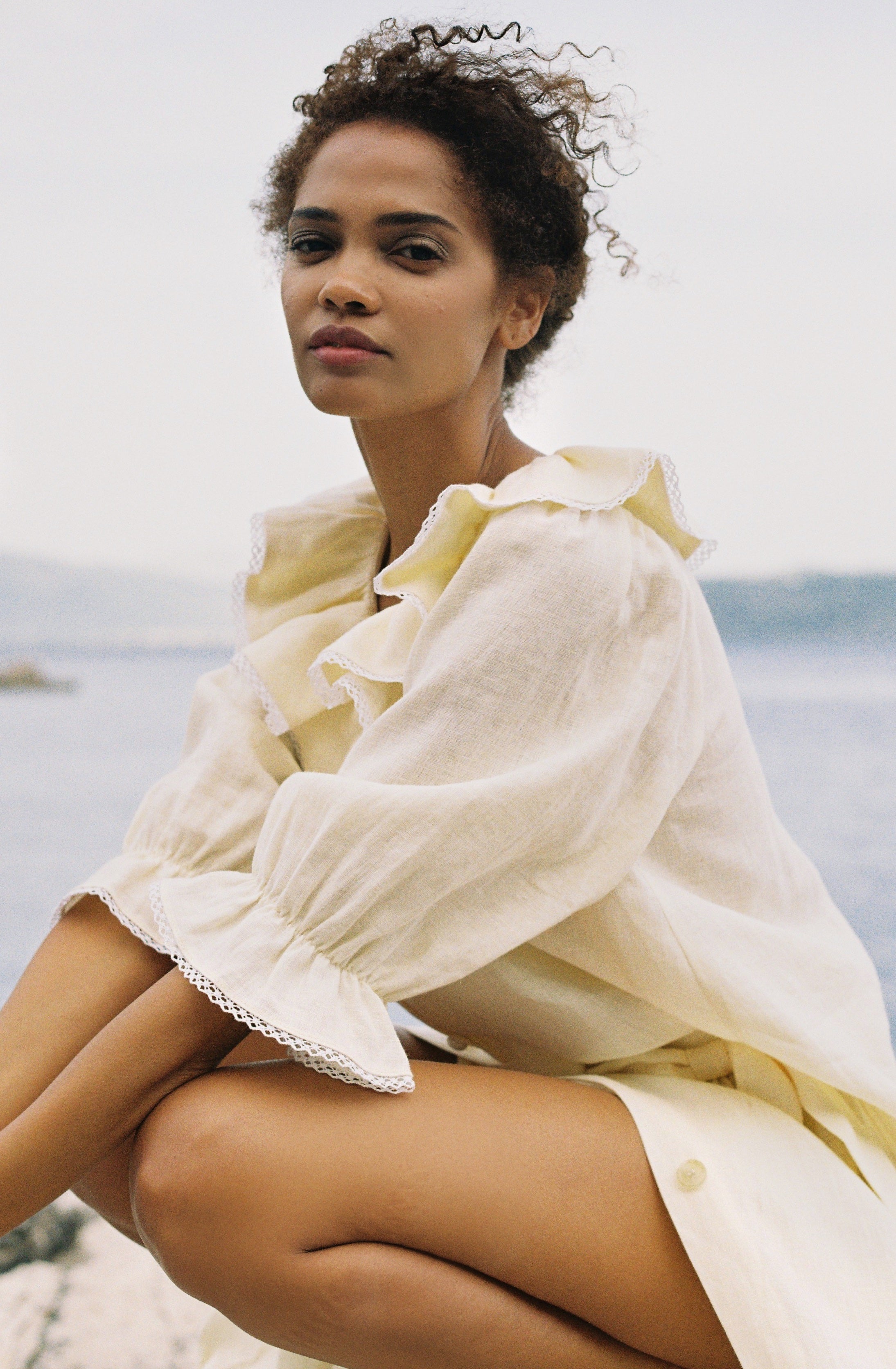 Matilda Blouse - Butter Yellow