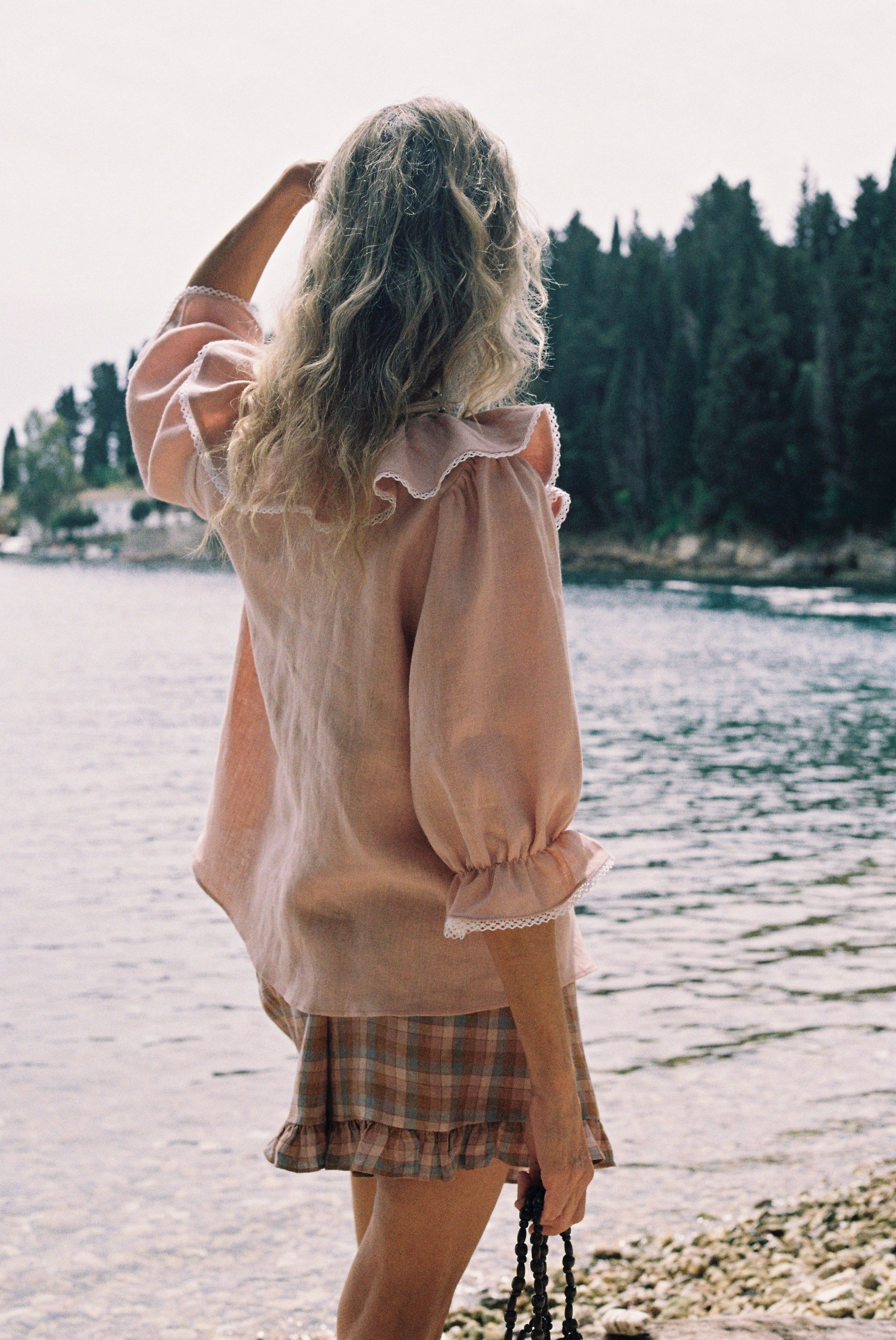 Matilda Blouse - Pink Rhubarb