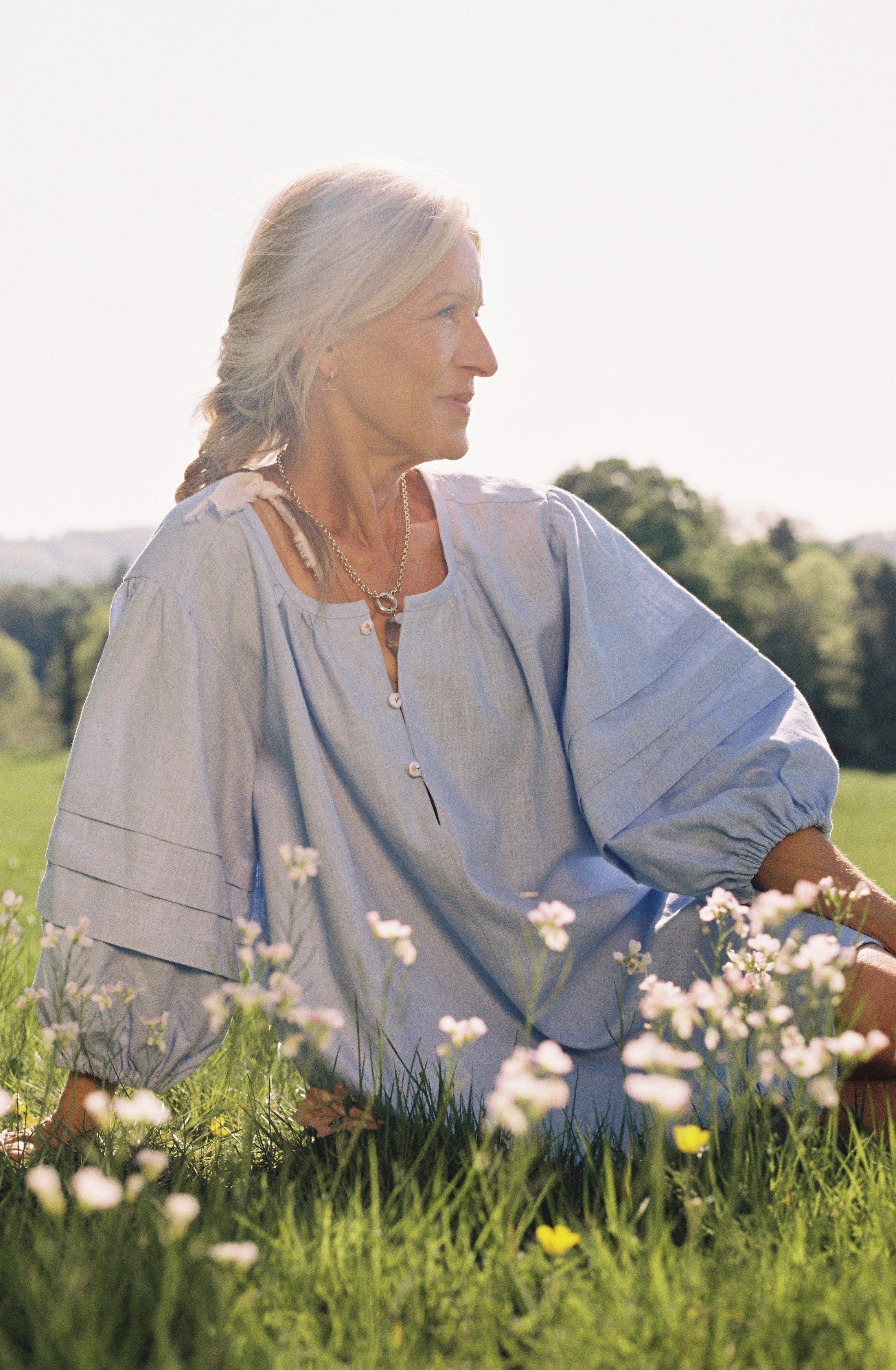Otta Dress - Pale Blue