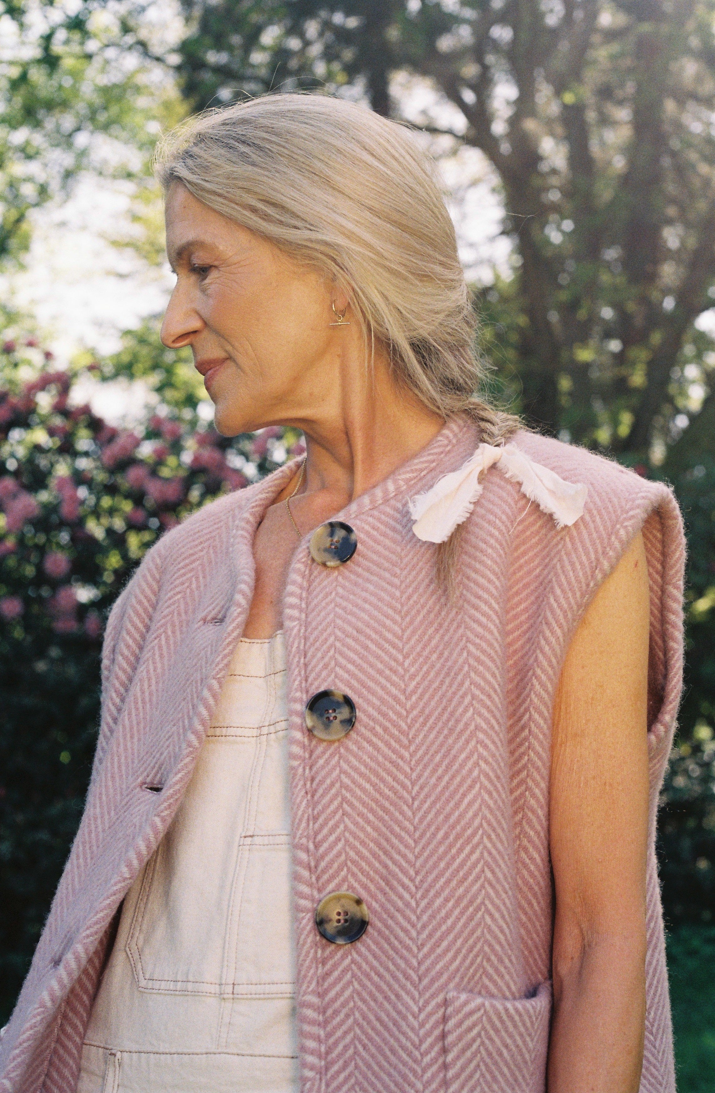 Frida Gilet - Dusty Pink