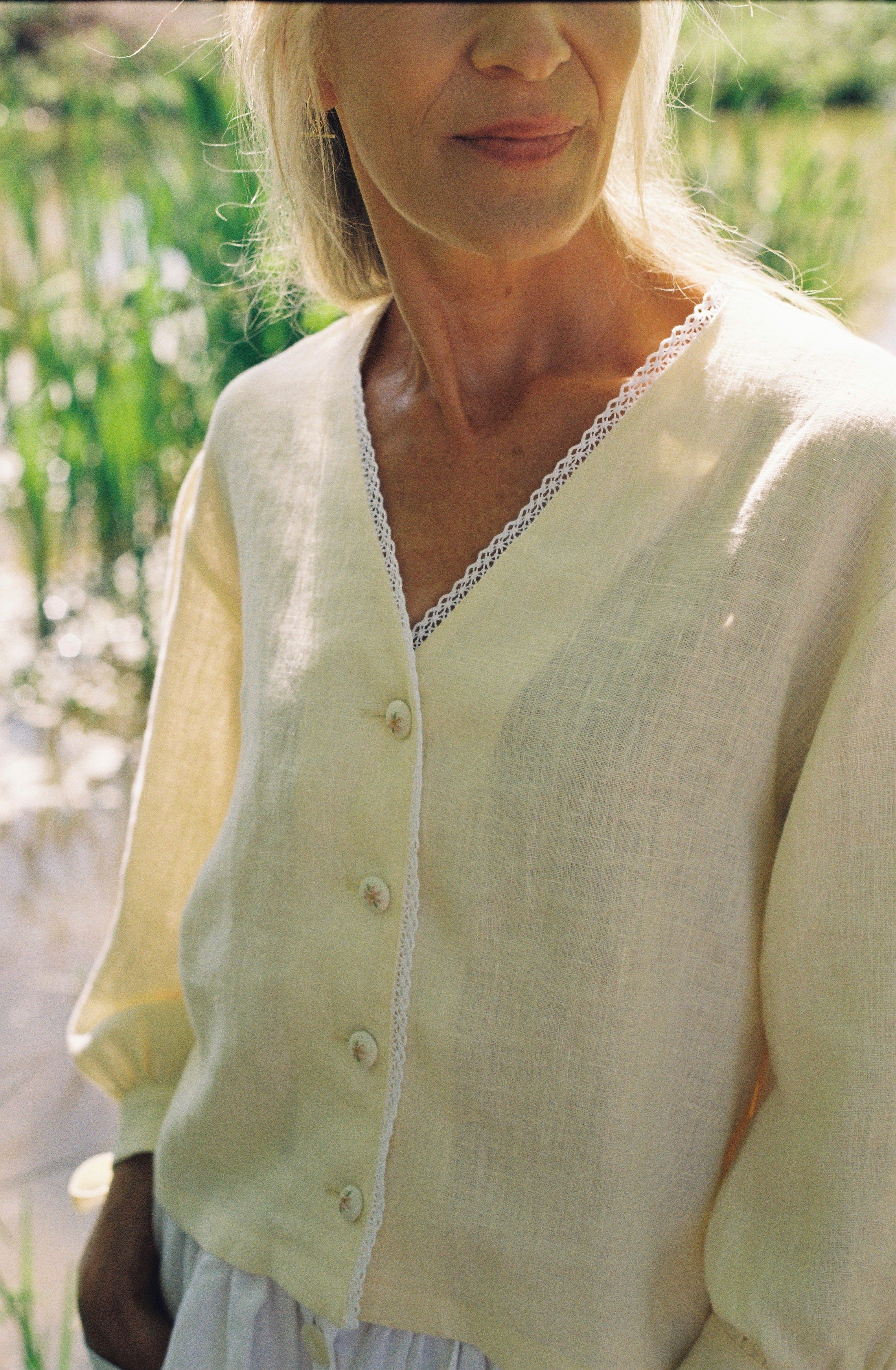Ebba Blouse - Butter Yellow