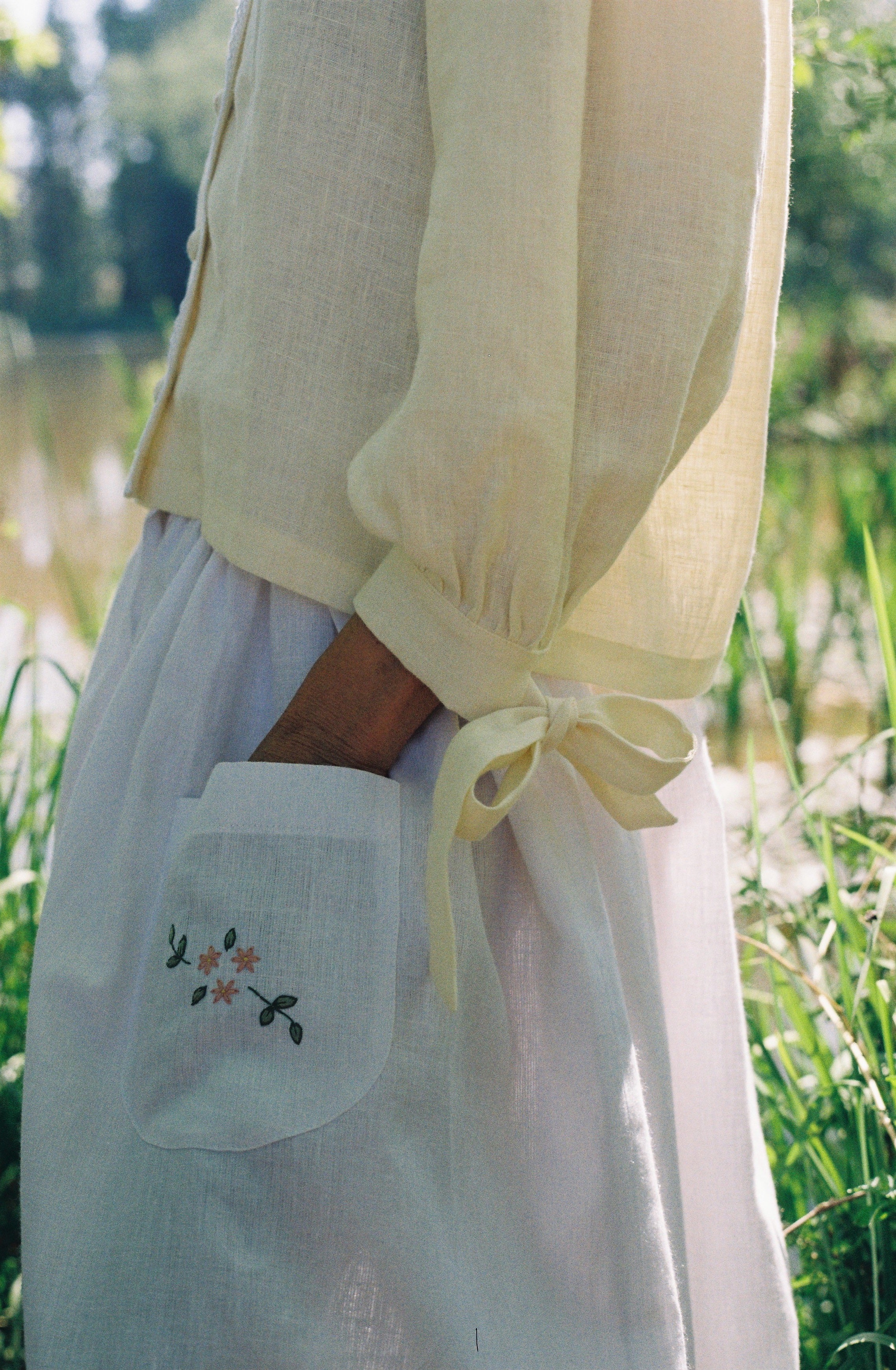 Bardo Skirt - Soft White