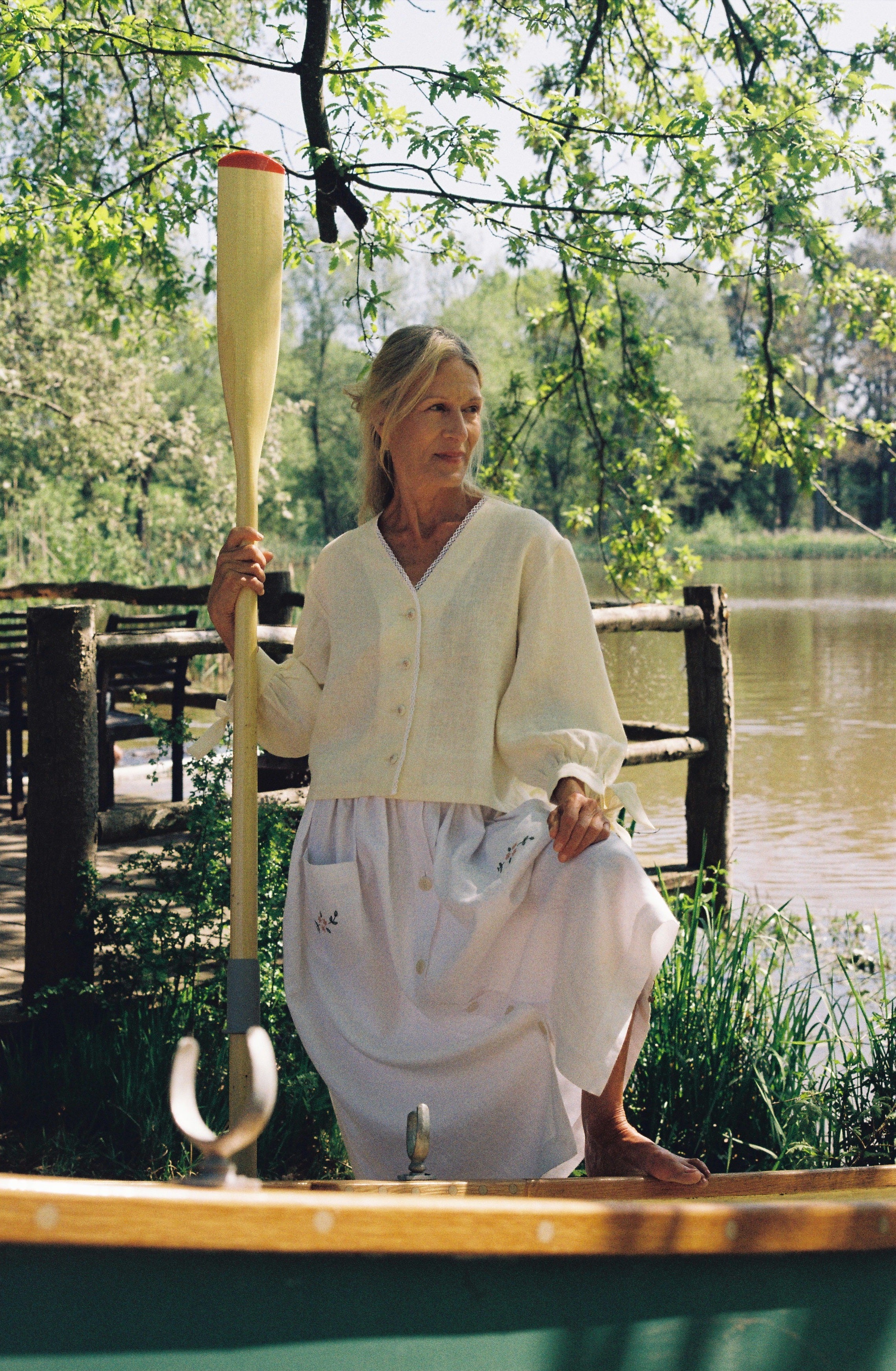 Bardo Skirt - Soft White