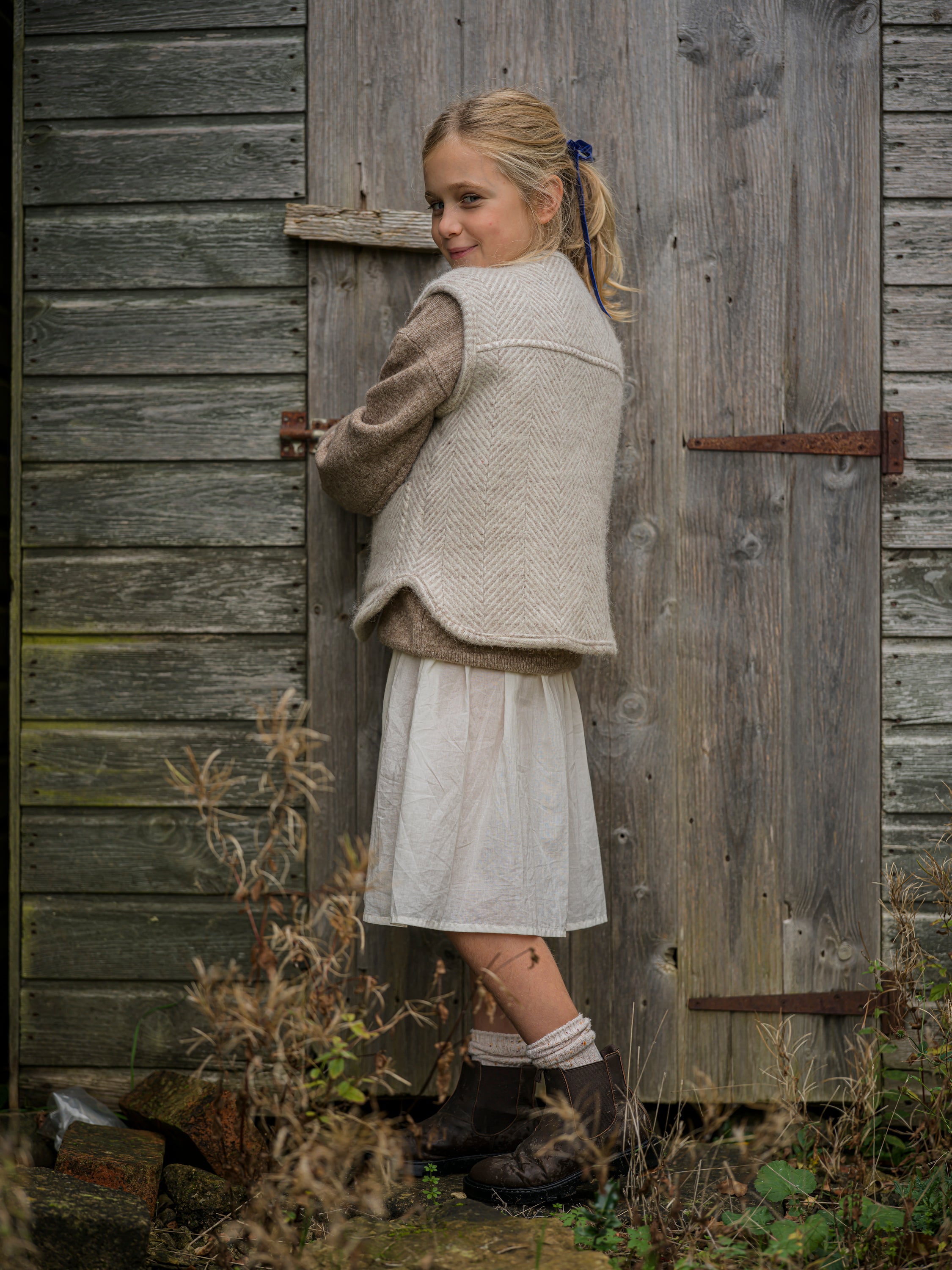 Minnie Gilet - Oat