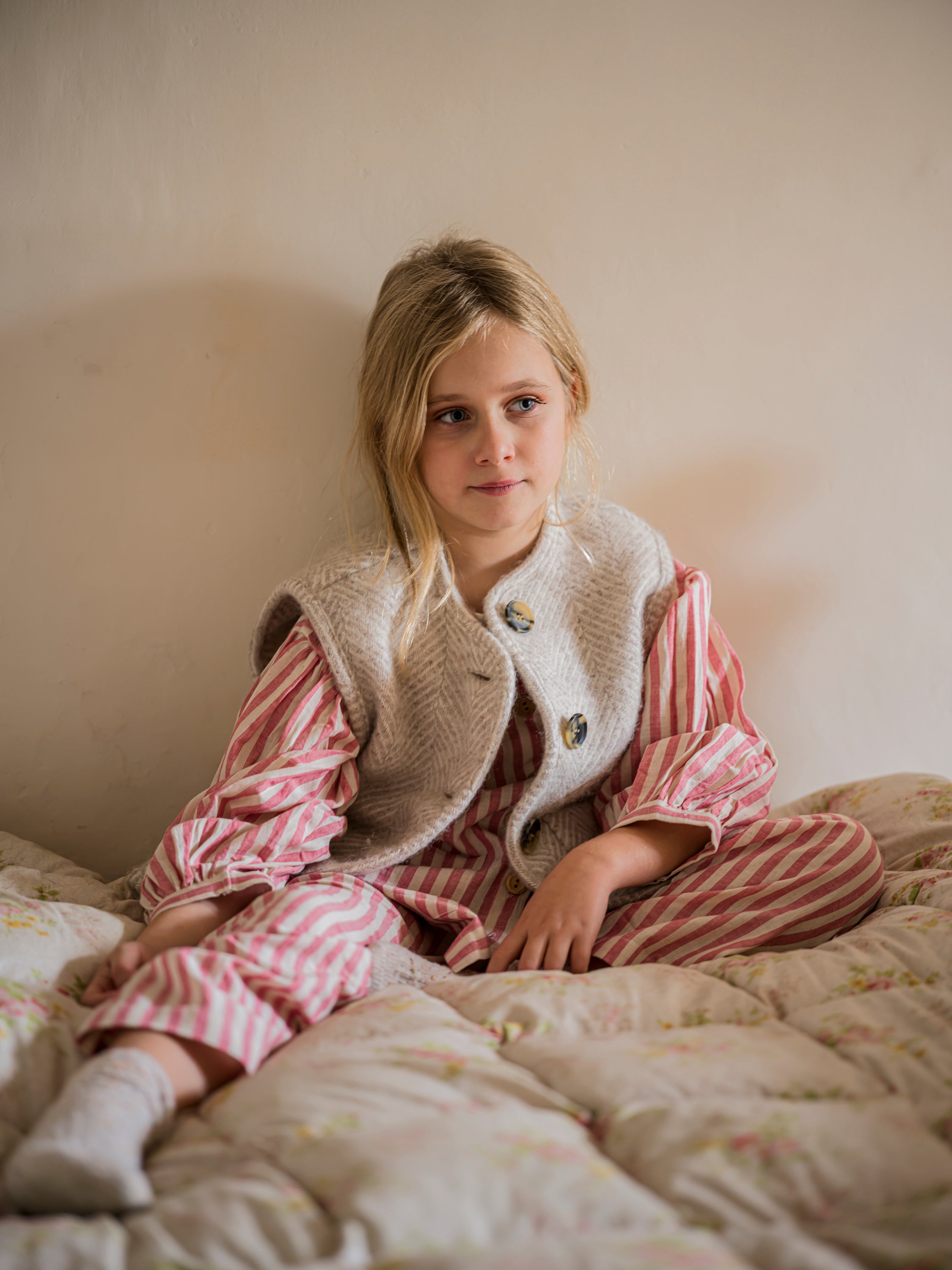 Minnie Gilet - Oat