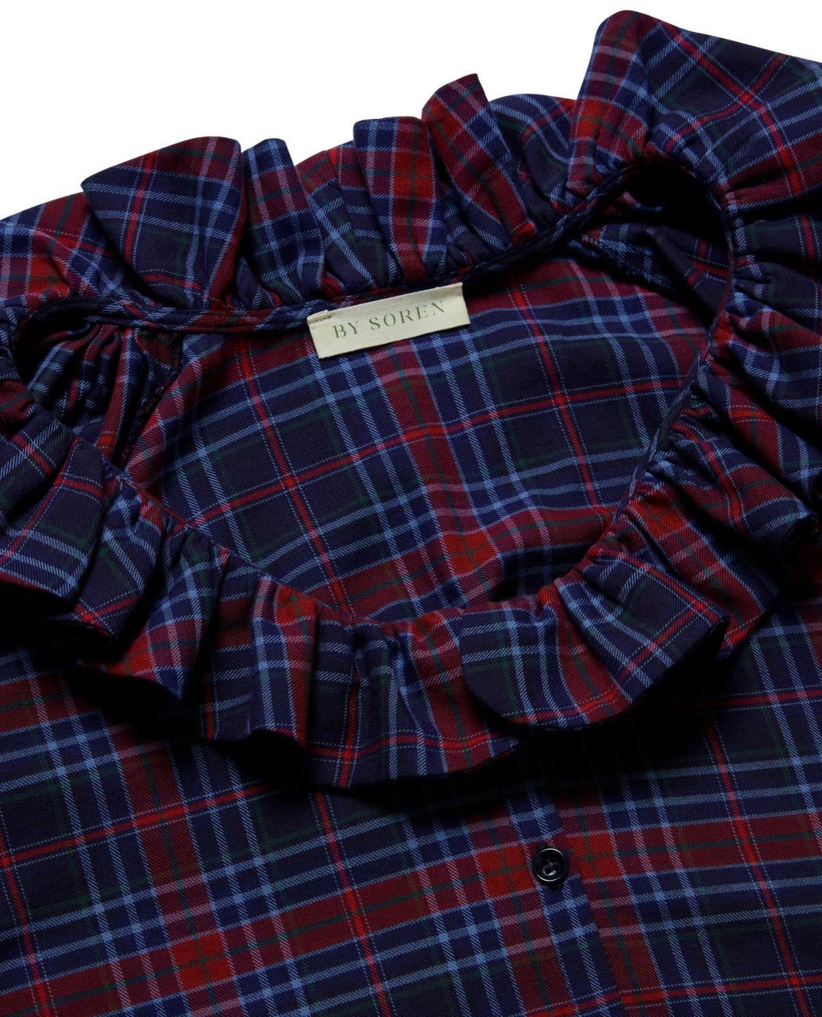 Etta Blouse - Damson Check