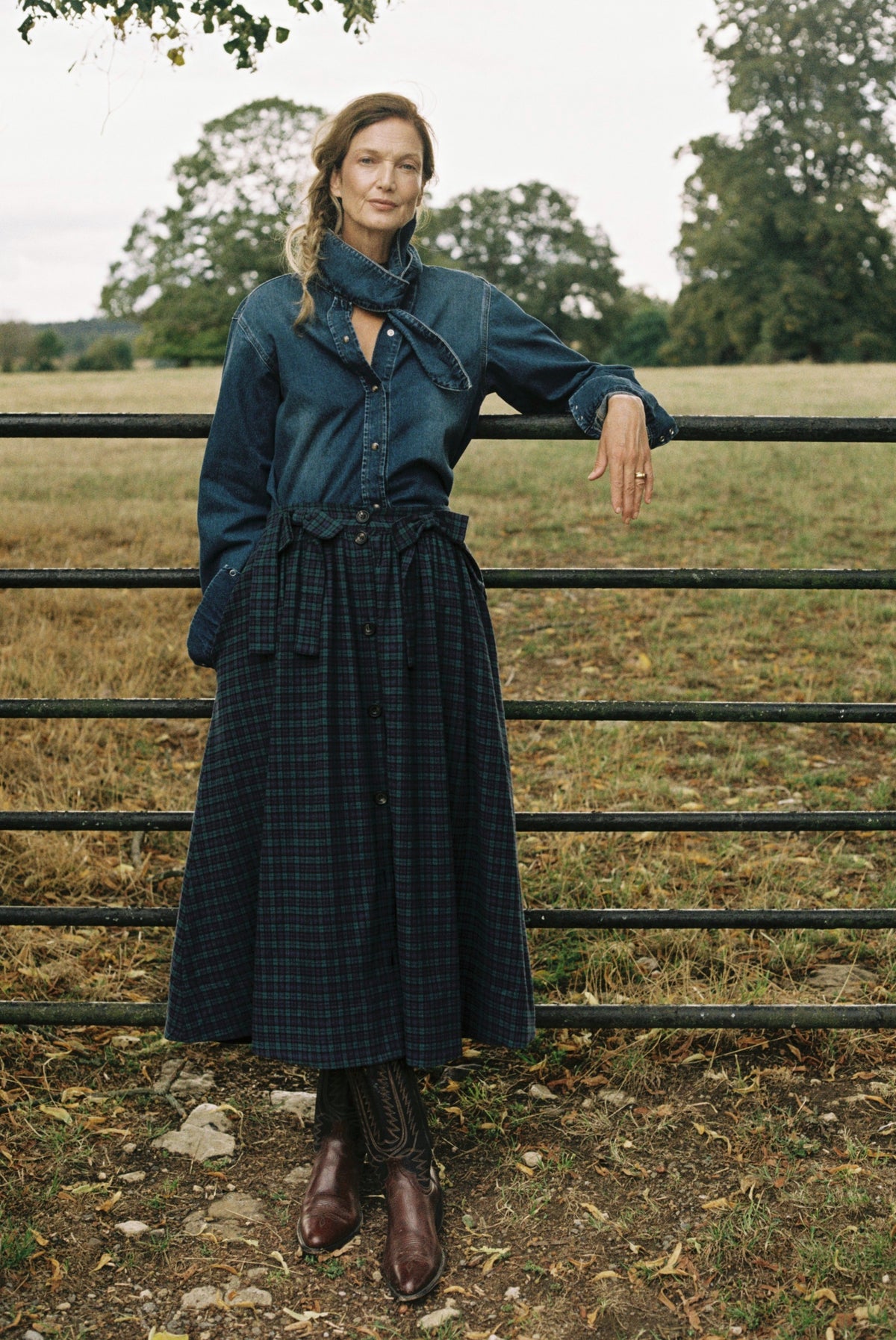 Rhea Skirt - Aster