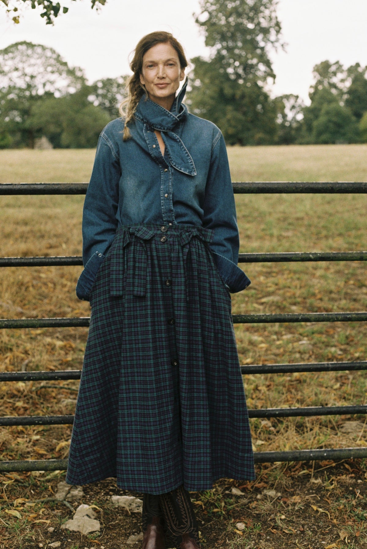 Rhea Skirt - Aster