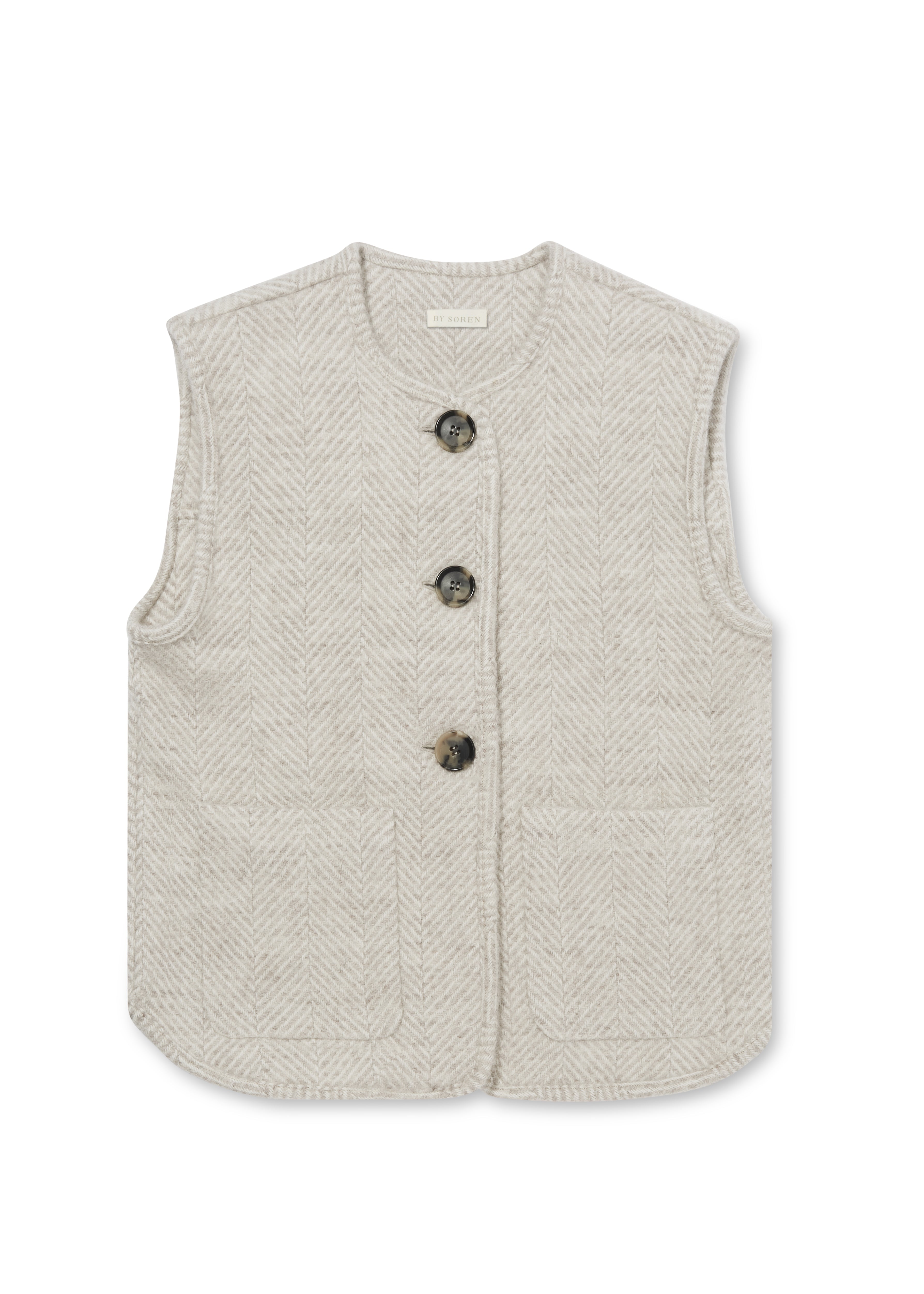 Frida Gilet - Oat