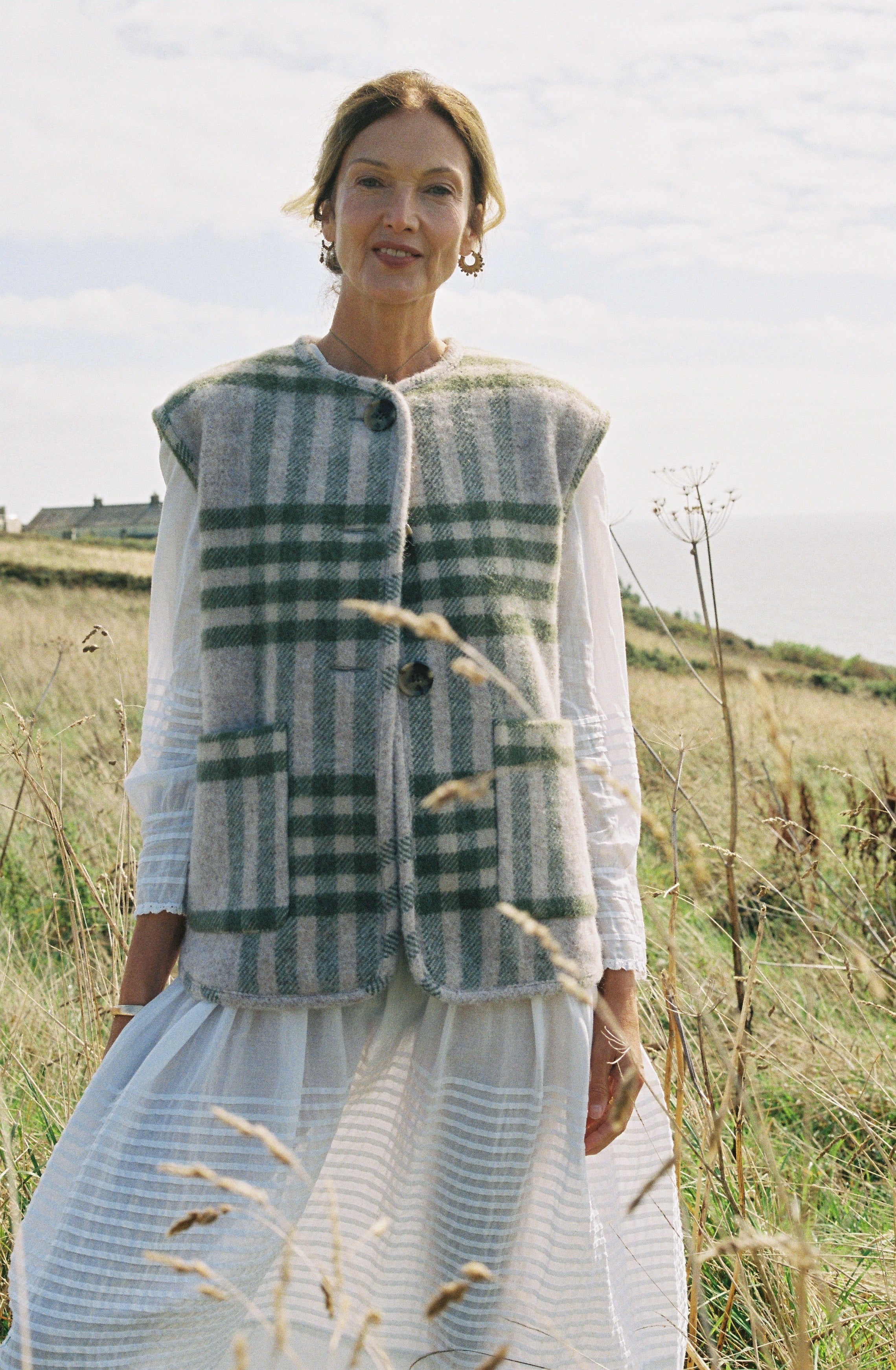 Frida Gilet - Olive