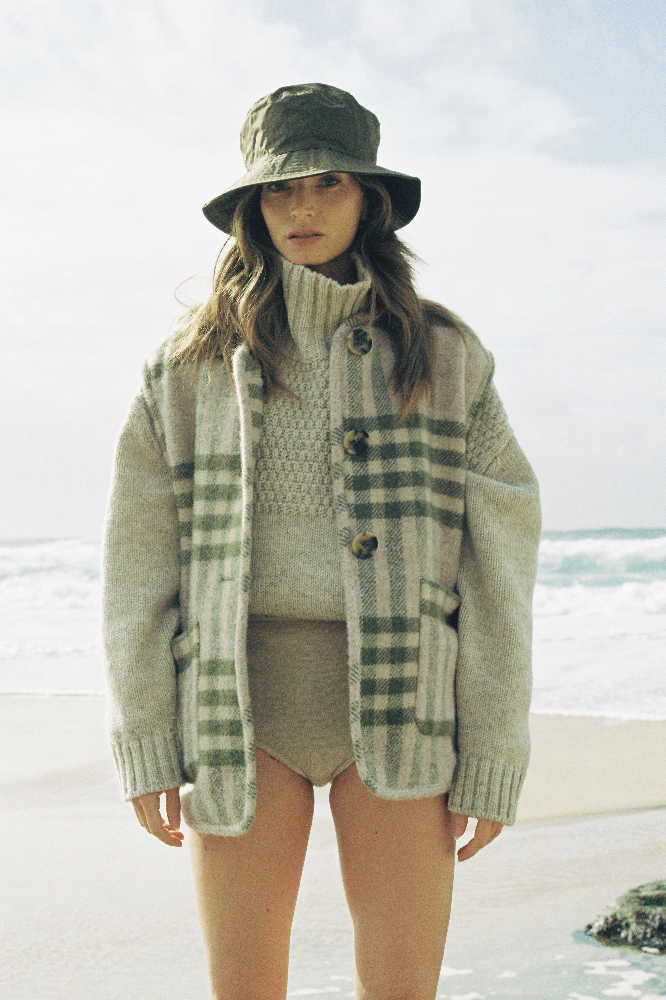 Frida Gilet - Olive