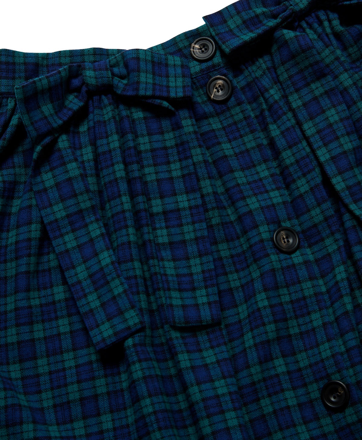 Rhea Cotton Tartan Skirt - Aster