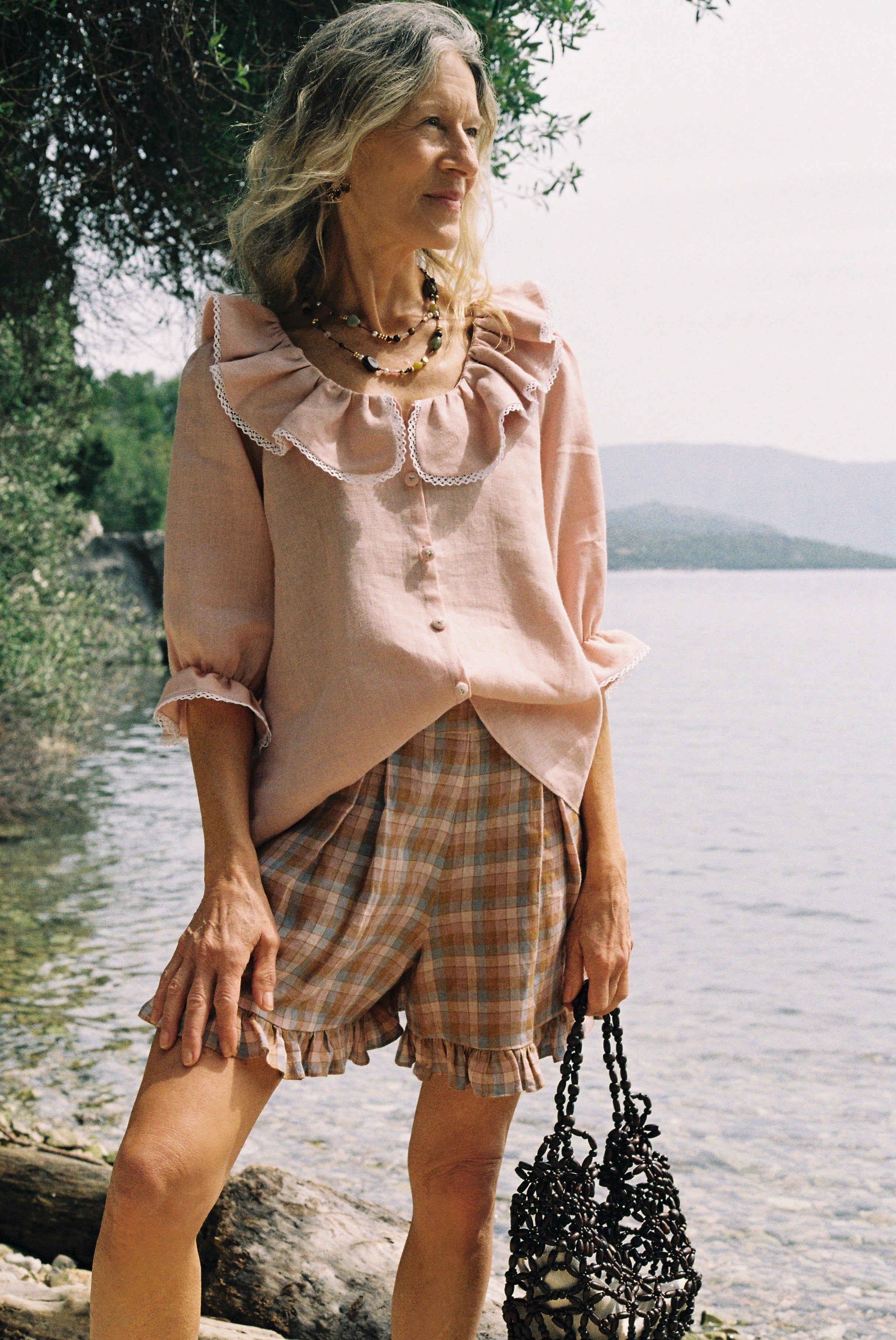 Matilda Blouse - Pink Rhubarb