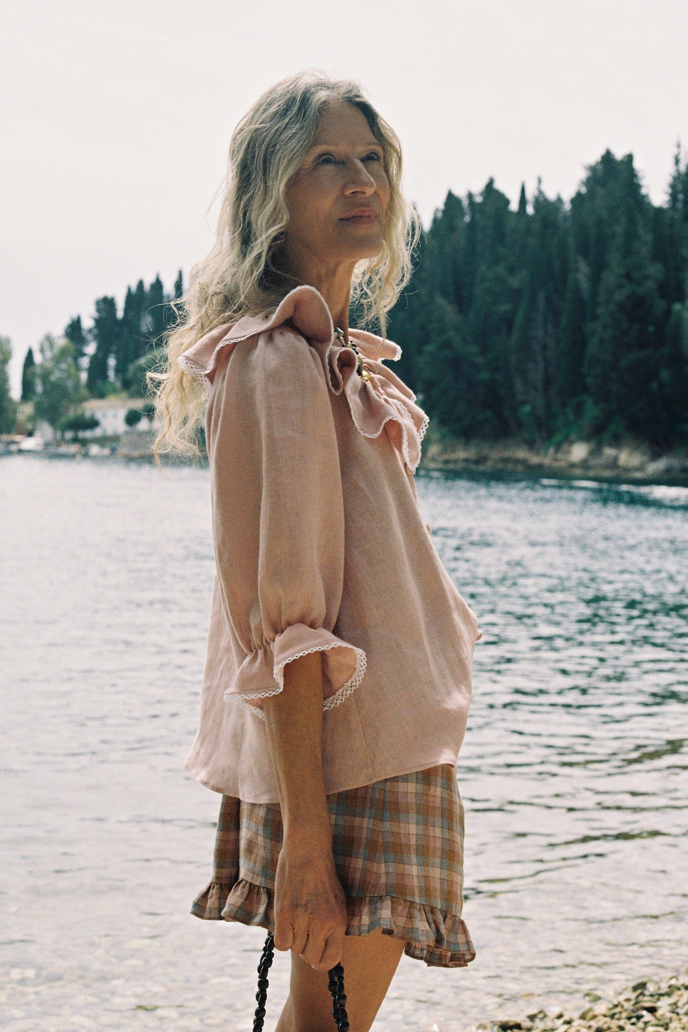 Matilda Blouse - Pink Rhubarb